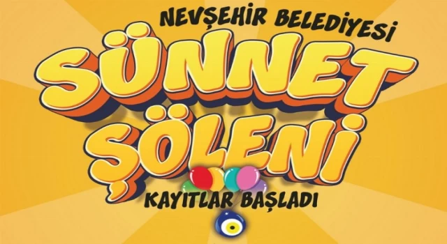 Nevşehir’de sünnet şöleni heyecanı