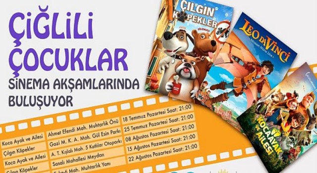 Çiğli’de Sinema Akşamları Başlıyor