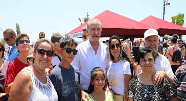 Didim Amfitiyatro ‘da Serhan Asker ve Başkan Atabay’a Yoğun İlgi