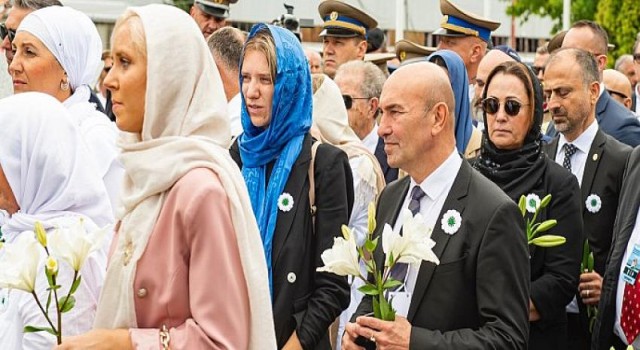 İzmirlinin temsilcileri Srebrenitsa için tek ses oldu