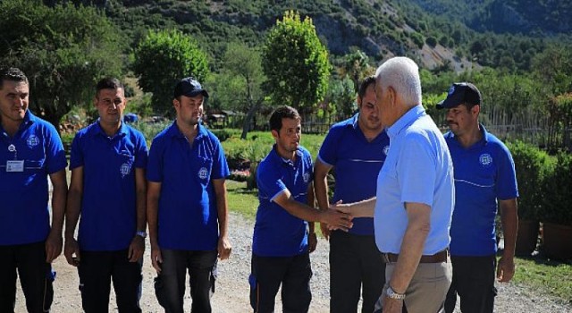 Muğla Büyükşehir Belediye Başkanı Dr. Osman Gürün Personel ile Bir Araya Geldi