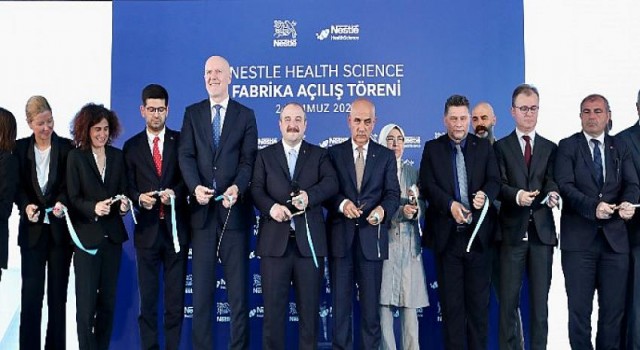 Nestlé Health Science, Türkiye’nin İlk Enteral Beslenme Ürünleri Fabrikasını Açtı