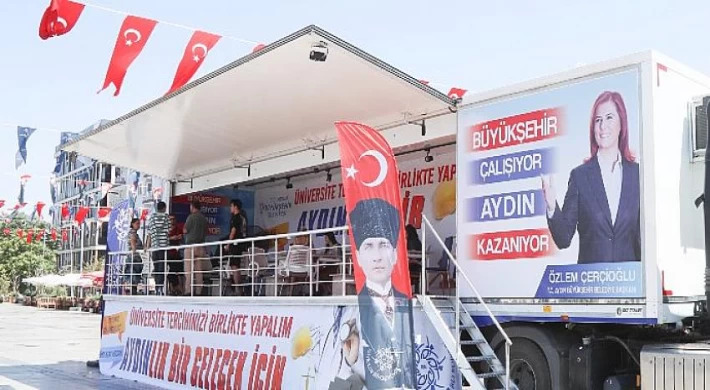 Aydınlı Öğrencilerin YKS Tercihlerine Büyükşehir Belediyesi Destek Oluyor