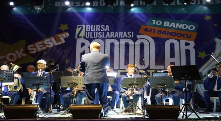 Bursa’da uluslararası bando festivali