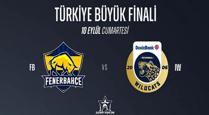 Fenerbahçe Espor ve DenizBank İstanbul Wildcats Türkiye Büyük Finali’nde!