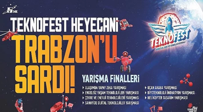 Hey Gidi Karadeniz! Teknofest’in Şimdiki Durağı Trabzon