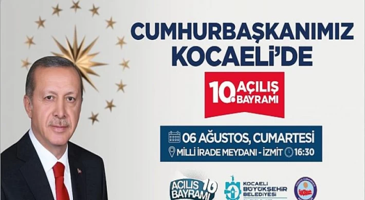 Kocaeli Belediye Başkanı Büyükakın’dan 10. Açılış Bayramı’na Davet