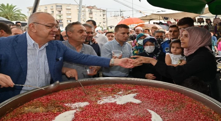 Manisa’da aşure günlerine Perşembe Pazarı’nda devam