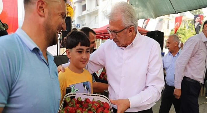 Ovacık Yaylası, Çilek ve Barbunya Festivali ile şenlendi