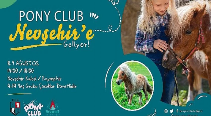 Pony Clup bugün Kayaşehir’de