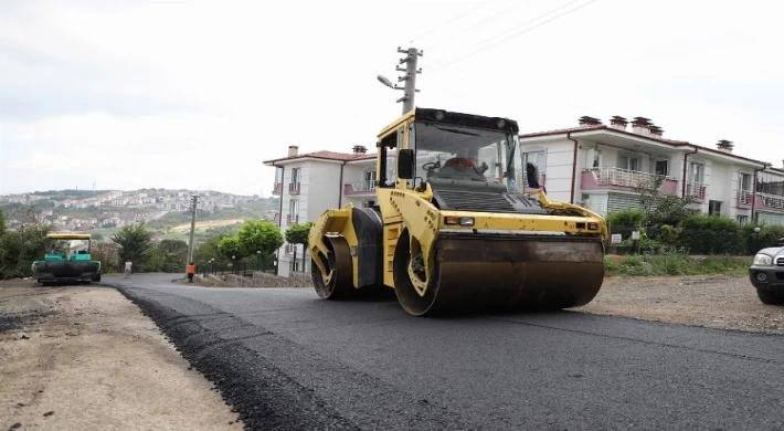 Sakarya Kemalpaşa’ya 450 ton asfalt