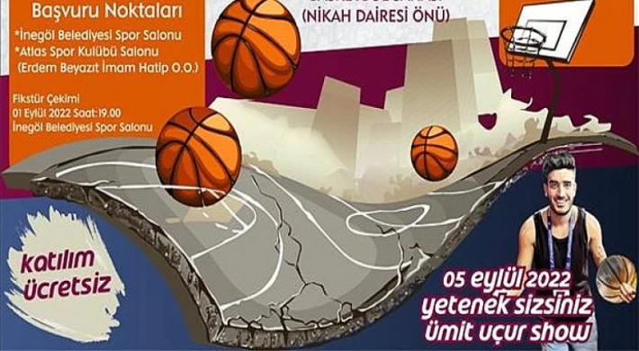 Sokak Basketbolu Turnuvası İçin Kayıtlar Başladı