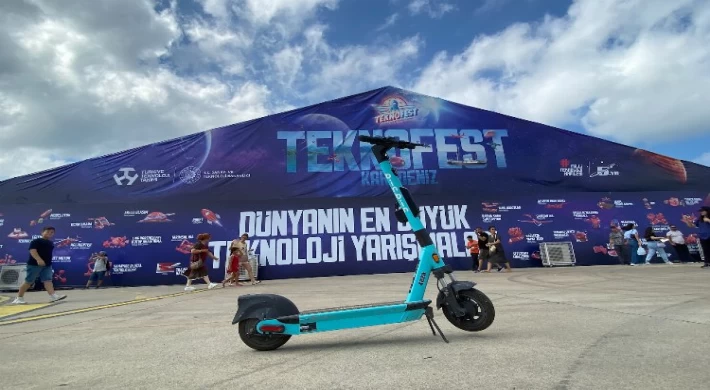 TEKNOFEST’in ulaşım aracı ’BinBin’ oldu