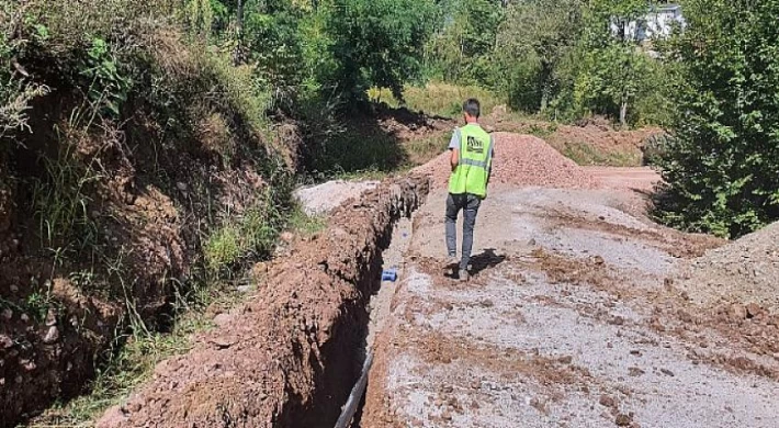 Başiskele Kazandere’de Kesintisiz Su İçin Yatırım Yapılıyor