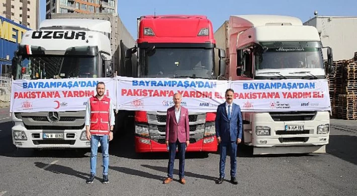 Bayrampaşa’dan Pakistan’a yardım eli