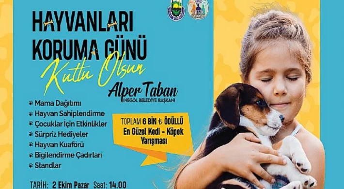 İnegöl’ün En Güzel Kedisi Ve Köpeği Seçilecek