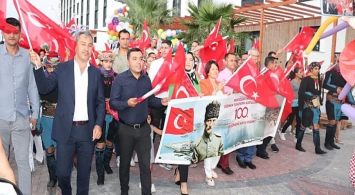 Karaburun ve Mordoğan’da 100’üncü yıla yakışan kurtuluş coşkusu!