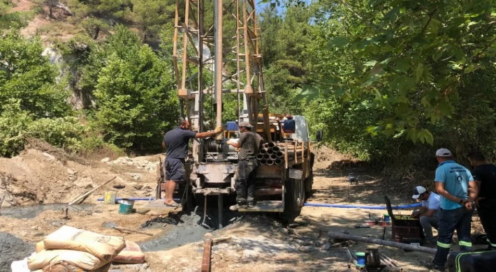 Manisa Gördes’te sağlıklı içme suyu yeni sondaj