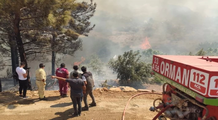 Mersin’deki orman yangınında ikinci gün... 820 kişilik barınma planlaması yapıldı