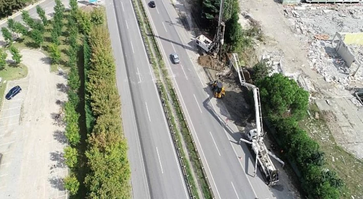 Ormanya’ya yaya üstgeçidi yapımına başlandı