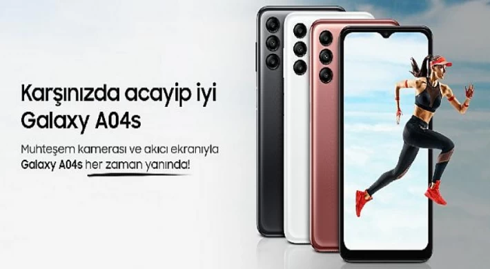 Samsung, ileri Galaxy inovasyonlarını bir arada sunduğu yeni Galaxy A04S’i tanıttı!