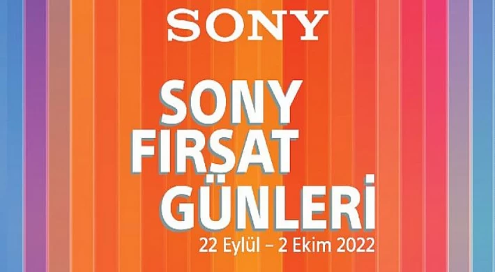 Sony’nin büyük alışveriş etkinliği Sony Fırsat Günleri başladı!