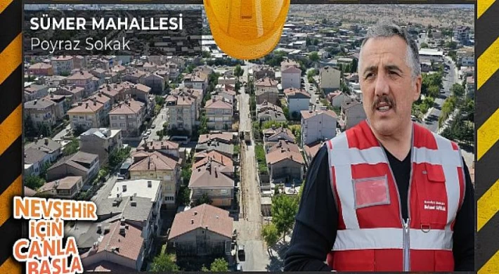 Sümer Mahallesi Poyraz Sokak’ta Altyapı Yenileme Çalışması Başladı