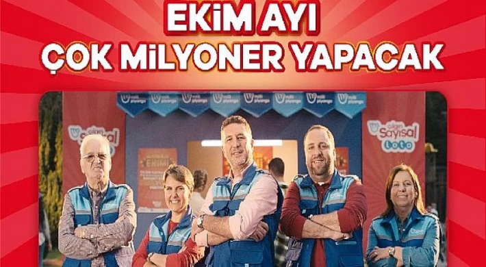 Çılgın Sayısal Loto’da 6 talihli ekstra 5 milyon TL kazandı!