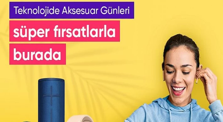 Hepsiburada’nın özel indirimler sunan “Teknolojide Aksesuar Günleri” için geri sayım başladı