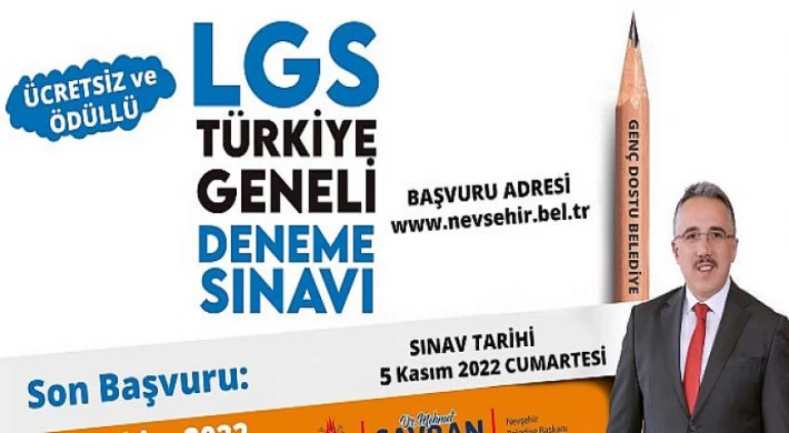 LGS Deneme Sınavı 5 Kasım Cumartesi Günü Yapılacak