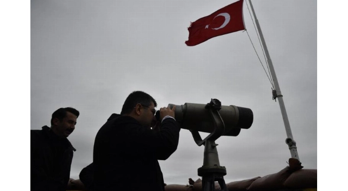 Edirne Valisi’nden sınır ziyareti