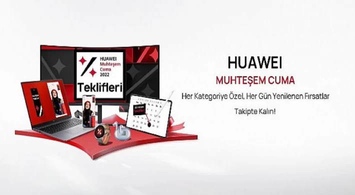 HUAWEI Online Mağaza’da Muhteşem Cuma Kampanyaları başladı