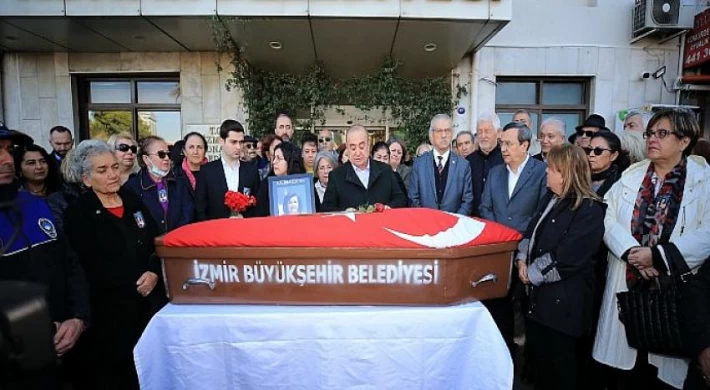 Nurten Serhadbeyi’ne Konak Belediyesi’nde son veda