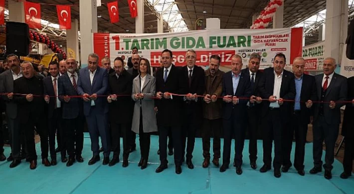 1. Tarım ve Gıda Fuarı Açıldı