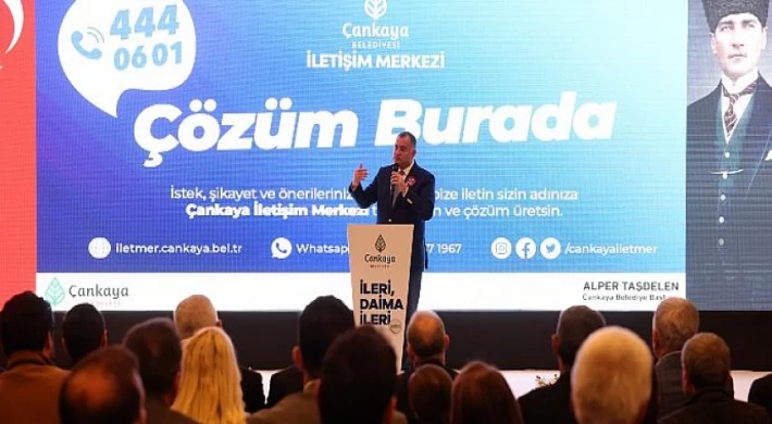 ”Çankaya İletişim Merkezi; Çözüm Burada” Hizmete Başladı