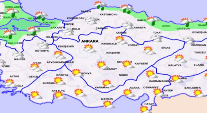 Türkiye’de bugün hava nasıl olacak? Kuzey yağışı, Marmara sisli...