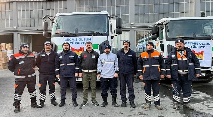 Deprem Bölgesine Temizlik Desteği