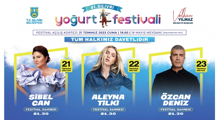 61. YOĞURT FESTİVALİ İÇİN GERİ SAYIM BAŞLADI