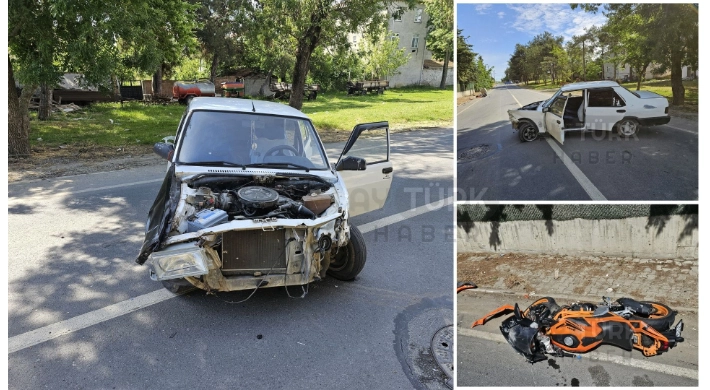 Silivri Değirmenköy'deki trafik kazasında motosiklet sürücüsü hayatını kaybetti