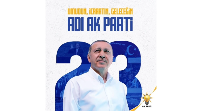 Ak Parti Silivri İlçe Başkanlığı'ndan 23. Yıl Açıklaması