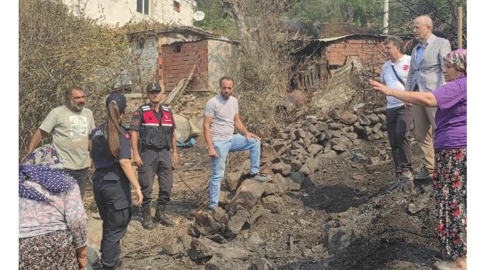 Orman yangınlarıyla ilgili hasar tespit çalışmaları sürüyor