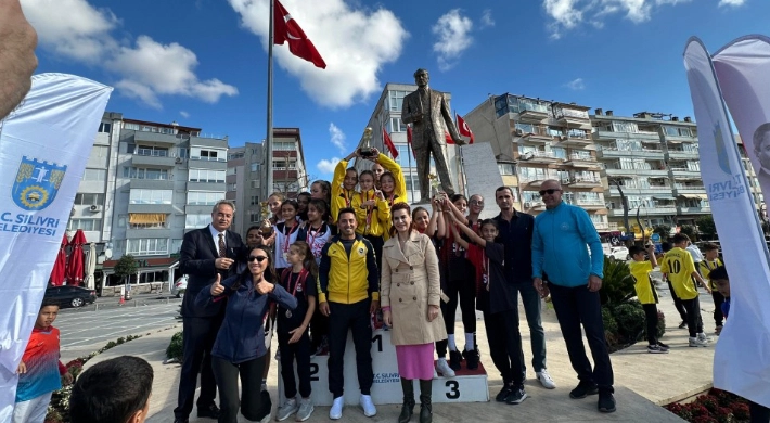 Silivri'de 29 Ekim Cumhuriyet Koşusu