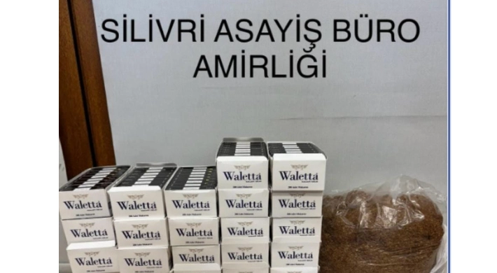 Silivri’de Kaçak Tütün Operasyonu: 5120 Adet Dolu Makaron Ele Geçirildi