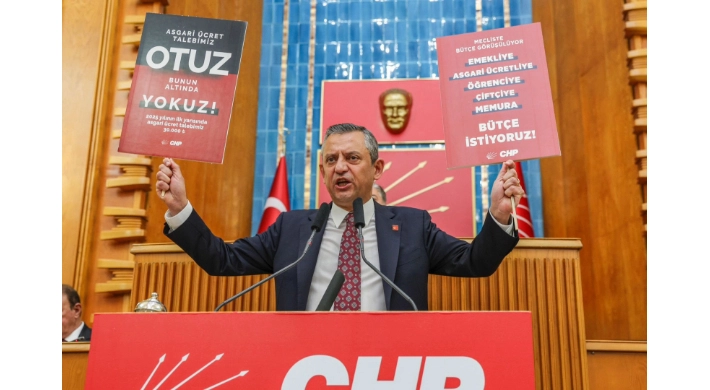 CHP’li Özel’den ’30 bin TL’ mücadelesi... ”Talebimiz 30 altında yokuz!”