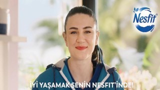 Milli sporcu Meryem Boz Nesfit’in yeni reklamı için kamera karşısına geçti