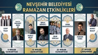 Nevşehir Belediyesi Ramazan Etkinlikleri 9 Nisan’da Başlıyor