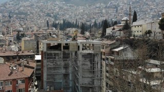 Şehrin Silüetini Bozan Binada Yıkım Başladı