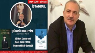 Şükrü Kuleyin: ”Biçare Hamid” kitapseverler ile buluştu