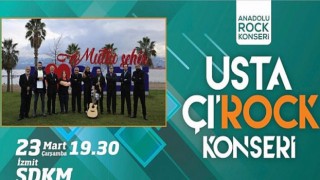 Usta Çı’rock konseri İzmit’te