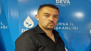 Bursa Büyükorhan’da DEVA İlçe Başkanı istifa etti!